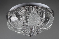 0576/8C CR (LED+G4+С ДИСТ. ВЫКЛ.) СВЕТИЛЬНИК ПОТОЛОЧНЫЙ